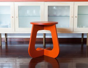 TABU color naranja orange - taburete stool TABUHOME®